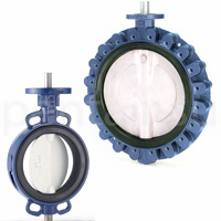 Поворотная дисковая заслонка OptiSeal F14-F17