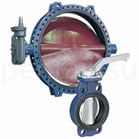 Поворотные дисковые заслонки с эластичным седлом ParaSeal